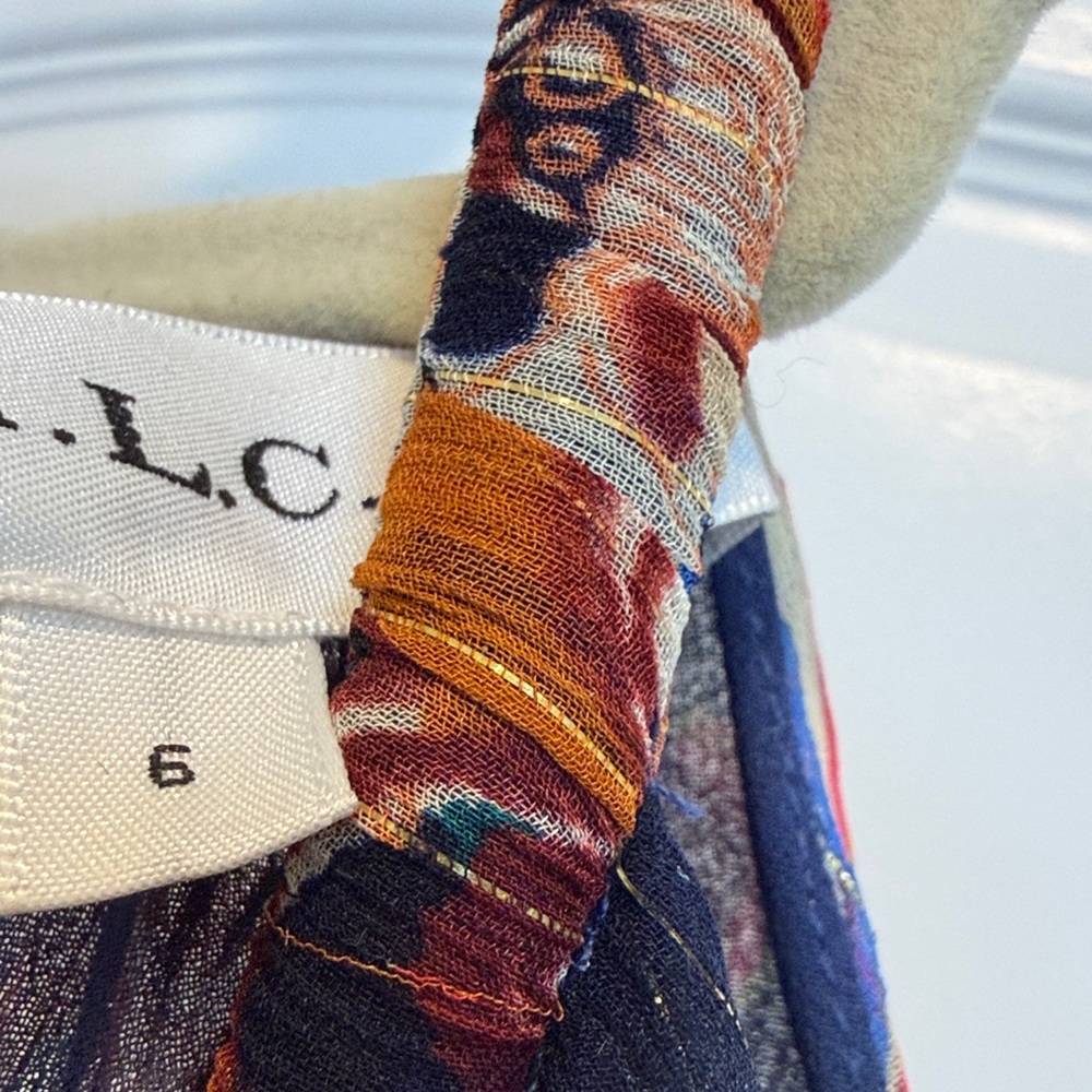 A.L.C. Multicolor High Low Dress - Picture 5 of 7